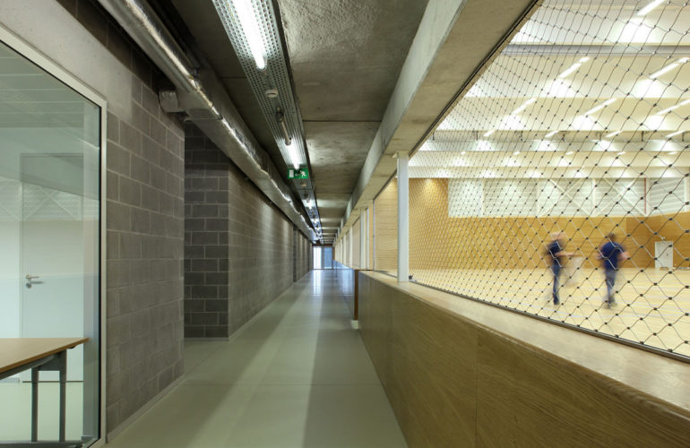 Sporthal De Warande - Wetteren - © VenhoevenCS i.s.m. BURO II & ARCHI+I © Filip Dujardin - 3 (interior)