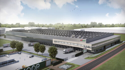 Axioma verlicht nieuw distributiecentrum Welkoop